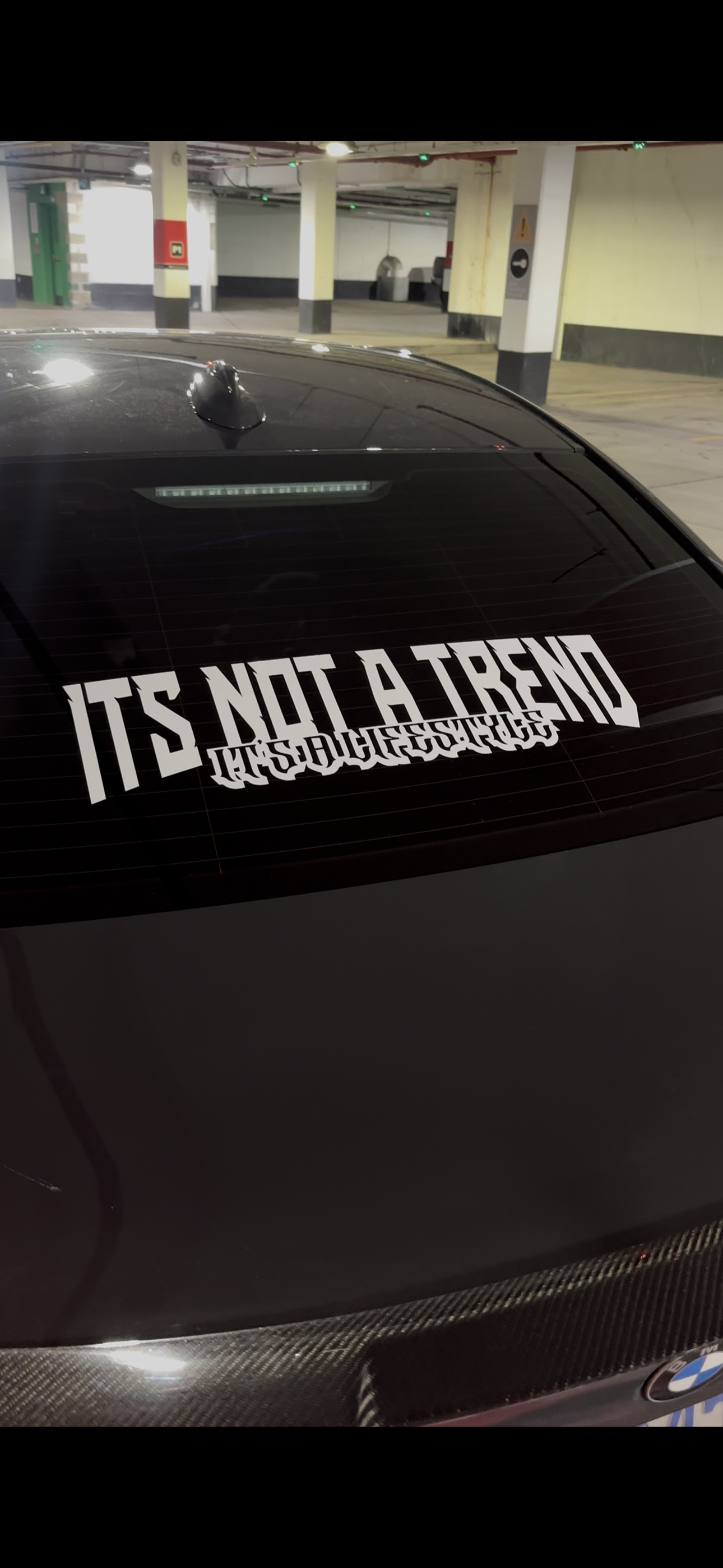 "Its Not A Trend" Banner