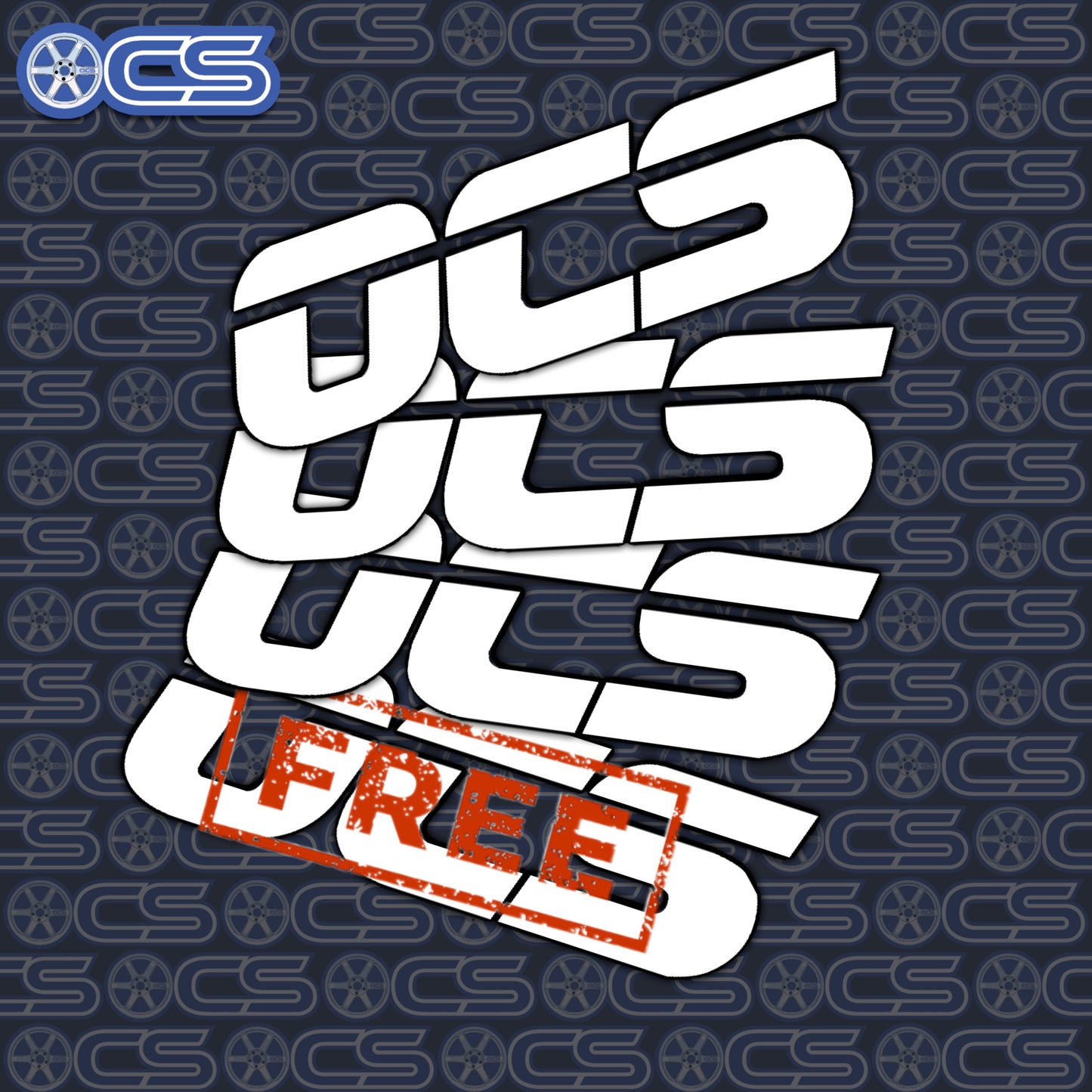 *BUY 3 GET ONE FREE* OCS Stickers