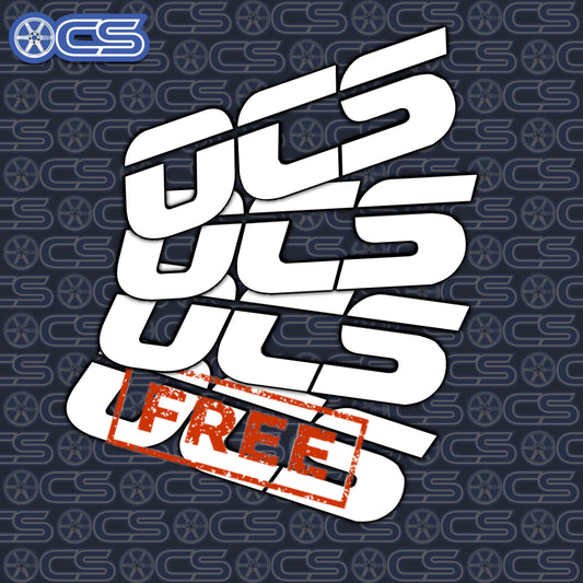 *BUY 3 GET ONE FREE* OCS Stickers